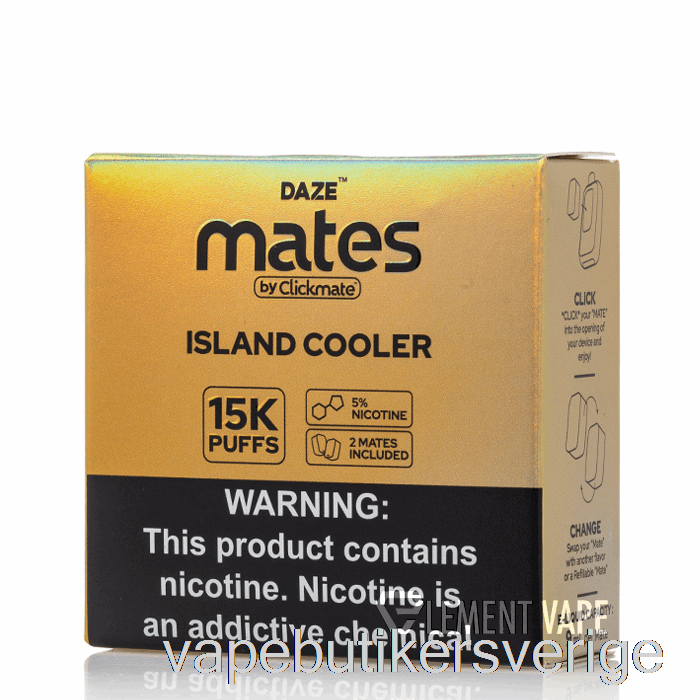 Vape Sverige 7 Daze Mate Pods Island Cooler